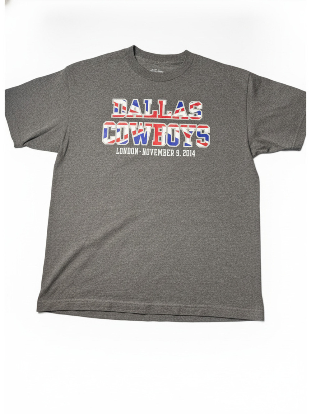 Dallas Cowboys London November 9, 2014 Graphic T-Shirt Large